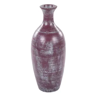 Decorative Vase KARDIA Ceramic cm Brown