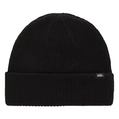 Vans Mens Core Basics Cuffed Knitted Winter Warm Beanie Hat - Black - One Size