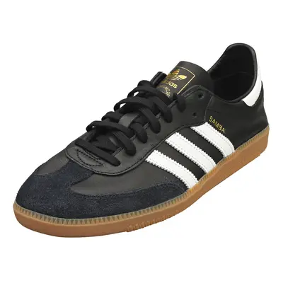 adidas Samba Decon Mens Casual Trainers in Black White - UK