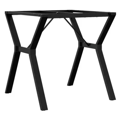 vidaXL Dining Table Legs Y-Frame Desk Legs DIY Metal Furniture Legs Steel