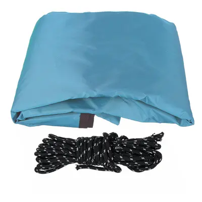 (Sky Blue) 3x3m 420D Oxford Camping Tent Top Cover Awning Top Cover Waterproof UV Protection Gar