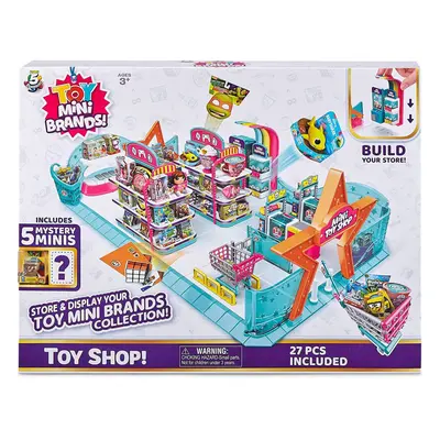 5 Surprise Toy Mini Brands Mini Toy Shop Playset by ZURU