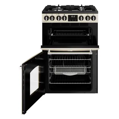 Belling Farmhouse 60DF Freestanding Dual Fuel Cooker - Cream - A Rated