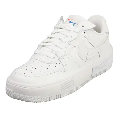 (6.5) Nike Air Force Fontanka Womens Fashion Trainers in White