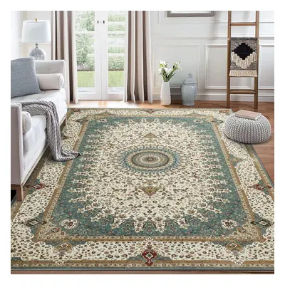 (160 x cm ft in x ft in, WILLOW- CASHMERE RUG) Area Rugs Traditional Extra Large Non Slip Rug Li