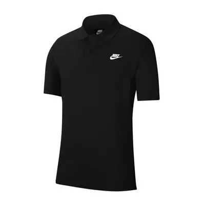 (S) Men's Nike Polo Shirt Black Foundation Collared