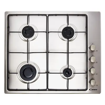 Candy CHW6LX 60cm Gas Hob - Stainless Steel