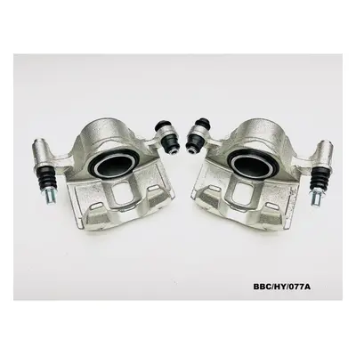 2x Front Brake Caliper For HYUNDAI PONY / EXCEL SALOON BBC/HY/077A