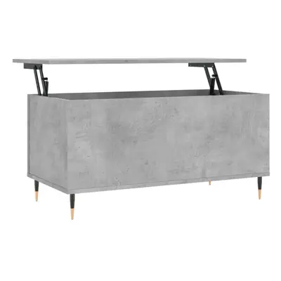 (concrete grey) vidaXL Coffee Table Side Table End Accent Telephone Sofa Table Engineered Wood