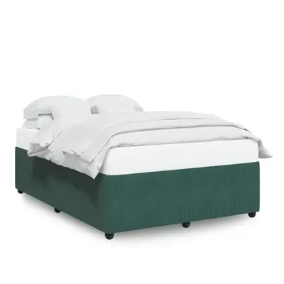 (dark green, x cm) vidaXL Bed Frame Home Bed Base Mattress Foundation Dark Grey 80x200 cm Velvet