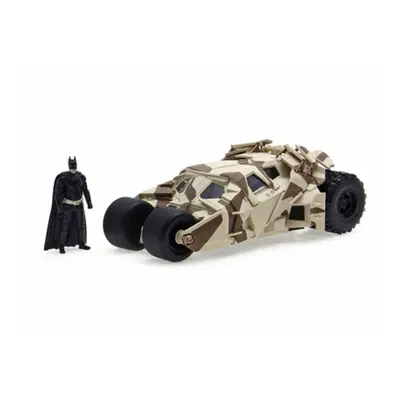 JADA 1:24 Dark Knight Batmobile Version Diecast Car With Figure