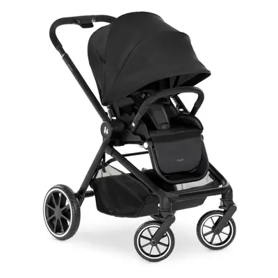 Hauck Move so Simply Pushchair, Black - Stroller, Reversible Seat, Compact & Foldable, with Rain