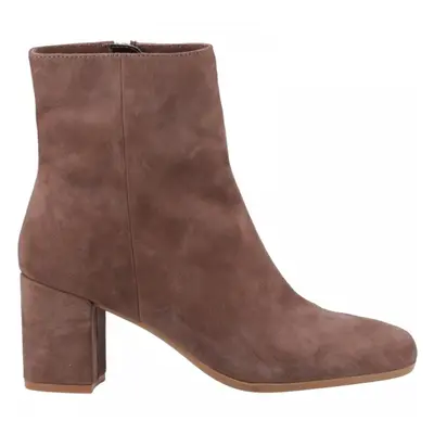 (8 (Adults')) Octavia | Mocha | Women's Memory Foam Leather Ankle Boots