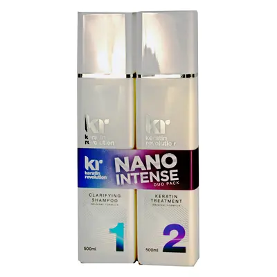 Keratin Revolution Nano Intense Shampoo & Treatment Duo Pack