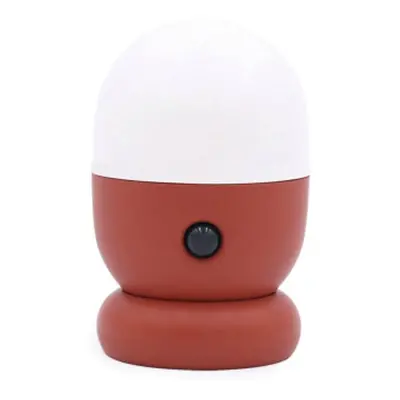 (Red) Capsule LED Night Light Protable PIR Motion Rechargeble Magnetic Wall Lamp Desk Light Stai