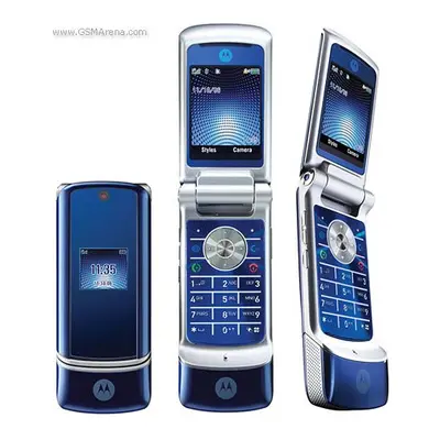 (Cosmic Blue) Motorola KRZR K1 Single Sim | 20MB | 2MB RAM