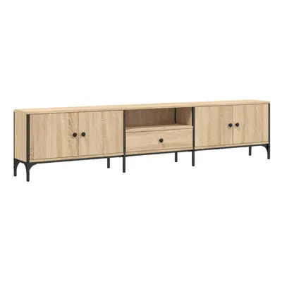 (sonoma oak) vidaXL TV Cabinet with Drawer TV Unit Media Cabinet TV Stand Engineered Wood