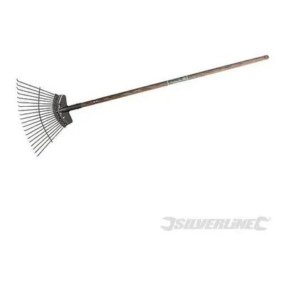 Silverline Carbon Steel Lawn Rake 1730mm - 1530mm somerset collection leaf rake premium ash