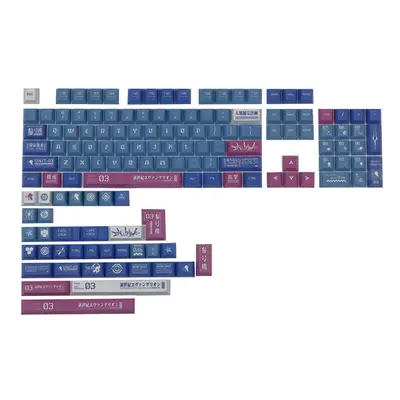 (Type3) Keys EVA Keycap Set Cherry Profile PBT Five-Sided Sublimation Custom Keycaps for Mechani