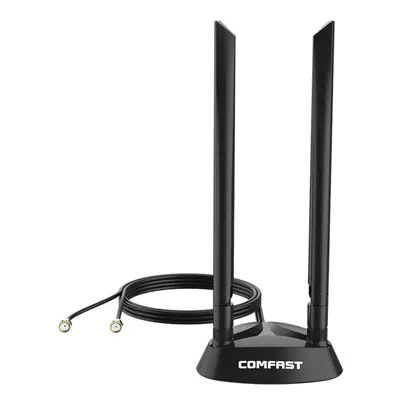 2.4G + 5G Dual Band 6dbi Wireless High Gain Antenna Booster Base RP-SMA Connector for Wireless R