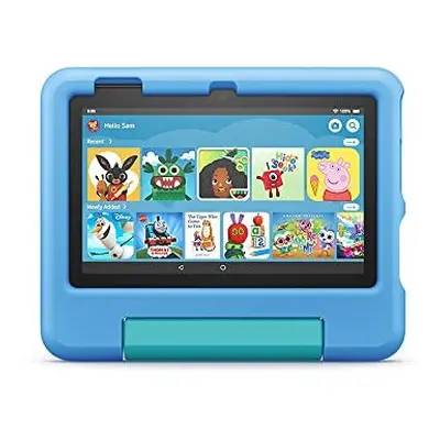 KidProof Case for Fire tablet Only compatible with 12th generation tablet release for ages Blue