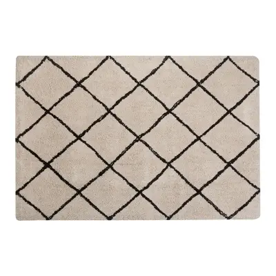 Shaggy Area Rug x cm Beige ADALAR