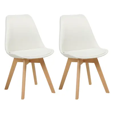 Set of Dining Chairs DAKOTA II Off-White