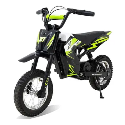 (BLACK+GREEN) RCB R9X E-Bike, Powerful Motor Kids Years Old