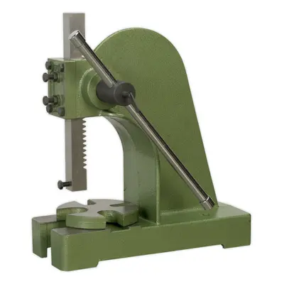 2 Tonne Arbor Press - Position Table - 150mm Throat Depth - Cast Steel Frame