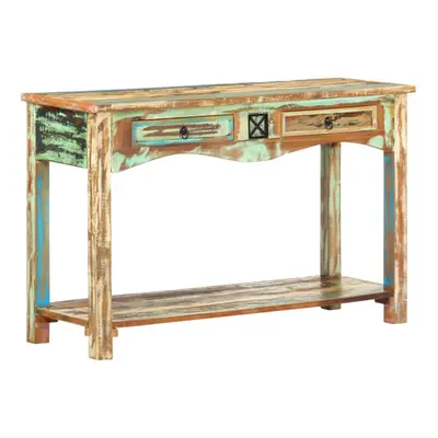 vidaXL Console Table Solid Reclaimed Wood Hallway Side End Display Stand Desk