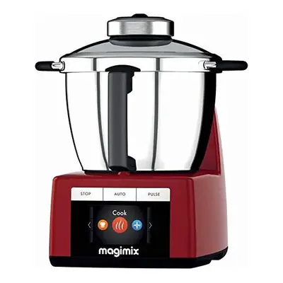 Magimix food processor - food processors (Red, Stainless steel, Stainless steel)