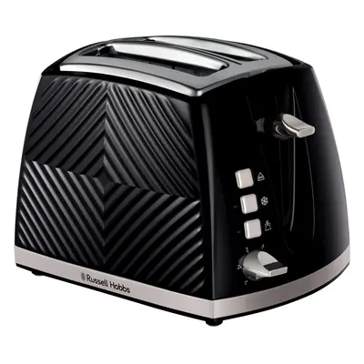 26394 Textured Slice Toaster, Tactile 3D Design Bread Toaster with Frozen, Cancel and Reheat Set