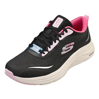 (8) Skechers Vapor Foam Smooth Ride Vegan Womens Fashion Trainers in Black Multicolour