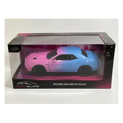 2015 Dodge Challenger SRT Hellcat 1:24 Scale Pink Slips Jada 34658