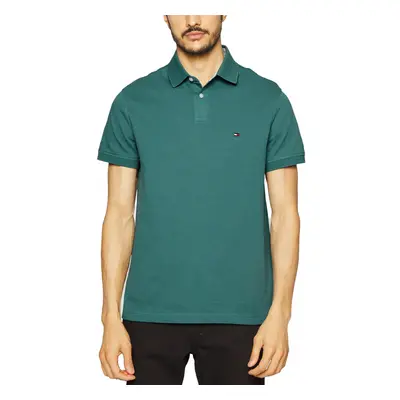 (Forest Green, XL) Tommy Hilfiger Mens Polo Shirts1985 Golf T Shirts