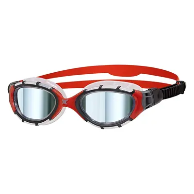 Zoggs Predator Flex Goggles : Titanium Mirror Lenses : Small