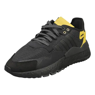 (8.5) adidas Nite Jogger Mens Casual Trainers in Black Gold