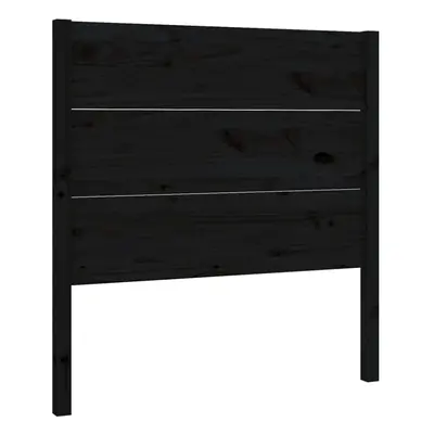 (black, x x cm) vidaXL Headboard Bedroom Bed Headboard Decorative Bed Header Solid Wood Pine