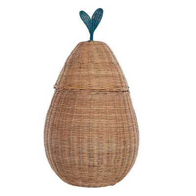 Rattan Pear Basket Natural VAGSOY