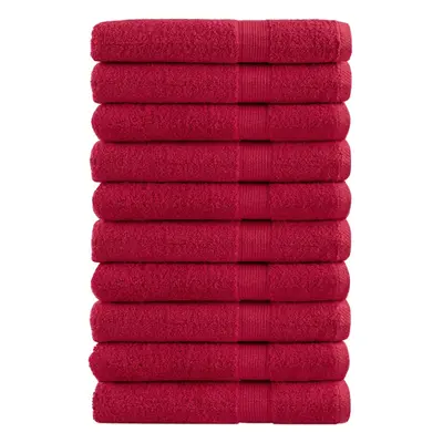 (red, x cm/ pcs) vidaXL Premium Sauna Towels Guest Bath Towel pcs Gold 600gsm 100% Cotton