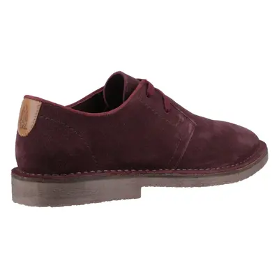 (Red, (Adults')) Hush Puppies Scout Suede Men's Bordeaux Lace-Up Shoes