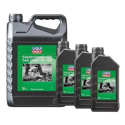 LIQUI MOLY Chainsaw Oil Petrol & Electric Pole Saws Hedge Trimmers ISO100 8L