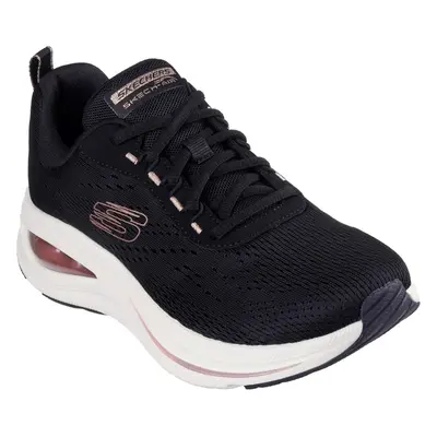 (8 UK, Black/Rose Gold) Skechers Womens/Ladies Meta Neutral Skech-Air Trainers