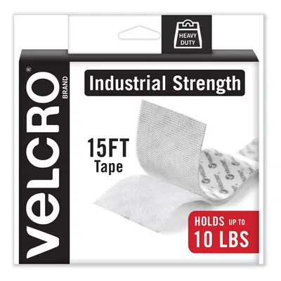 VELCRO(R) Brand Industrial Strength Tape 2"X15'-White -90198