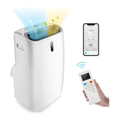 12000 BTU Portable Air Conditioner w/ Dehumidify WiFi & App Control