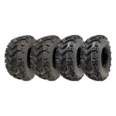 24x10.00-11 & 24x8.00-11 ATV Quad Tyres 6ply P3128 E-Mark Road Legal (Set of 4)