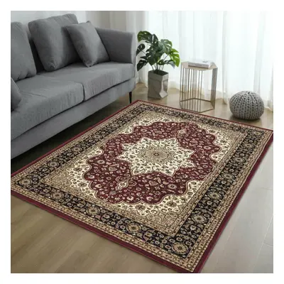 (Red, x cm) Luxury Vintage Style Classic ROME Traditional Rugs