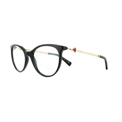 Bvlgari Glasses Frames 4149KB Black Gold Red 52mm Womens