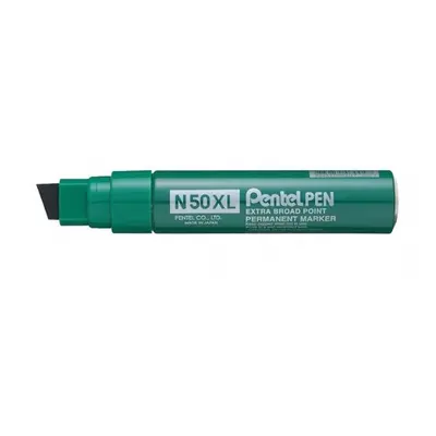 Pentel N50XL permanent marker Green Chisel tip pc(s)