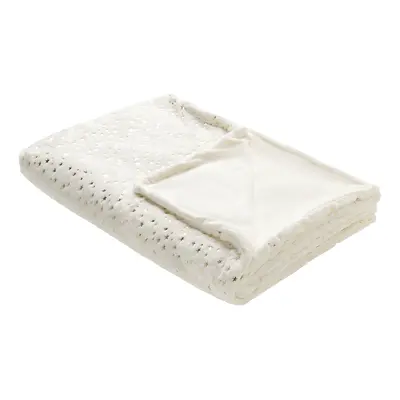 Blanket ALAZEYA x cm Cream